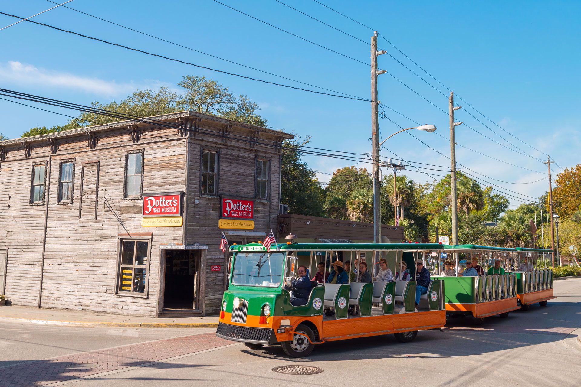 st augustine trolley tour hours
