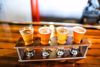 Cap off your experience with a flight of beer