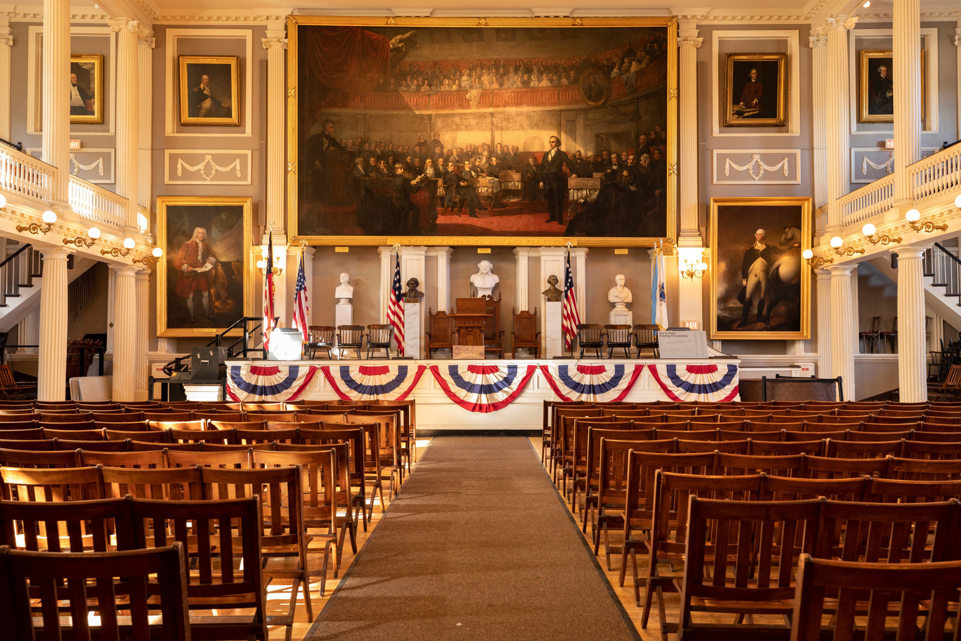 Faneuil Hall & The Boston Tea Party, A Protest in Principle 1st Floor Side