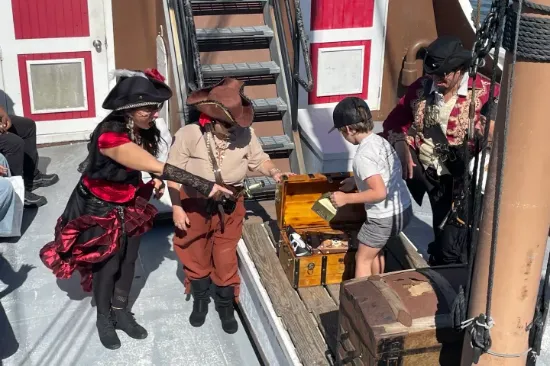 Picture of Treasure Hunt aboard the Black Raven Pirate Ship