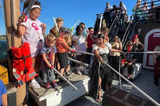 Picture of Treasure Hunt aboard the Black Raven Pirate Ship